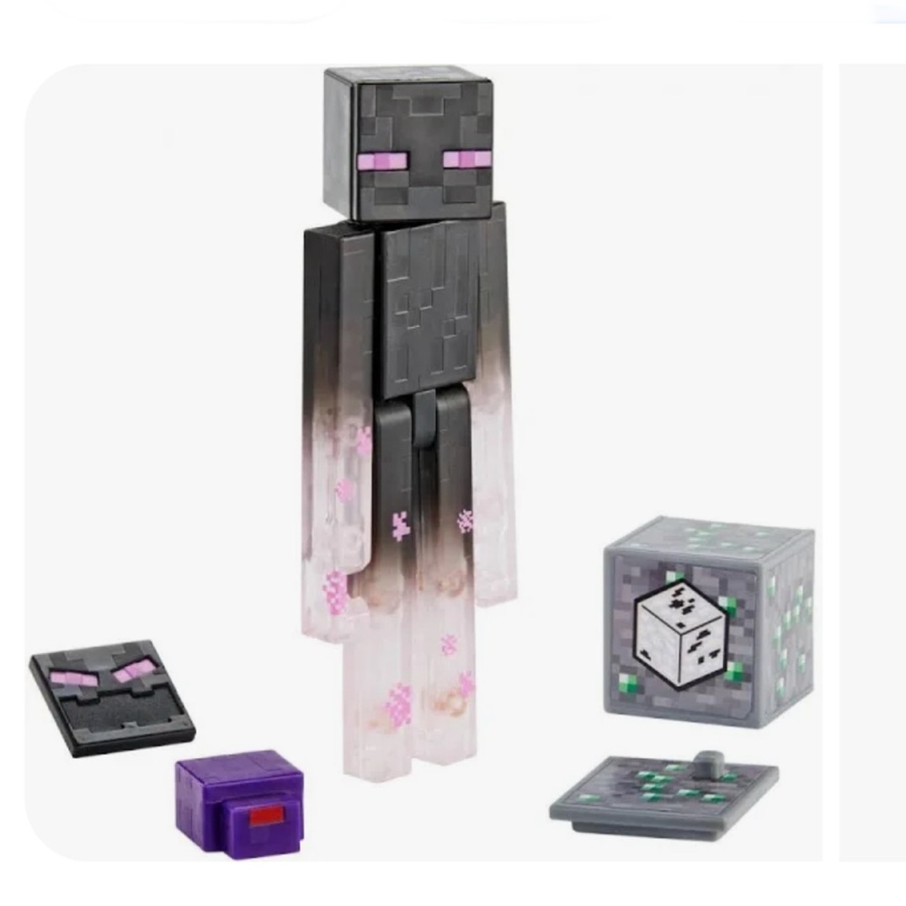 Minecraft Comic Maker Teleporting Enderman Action Figure